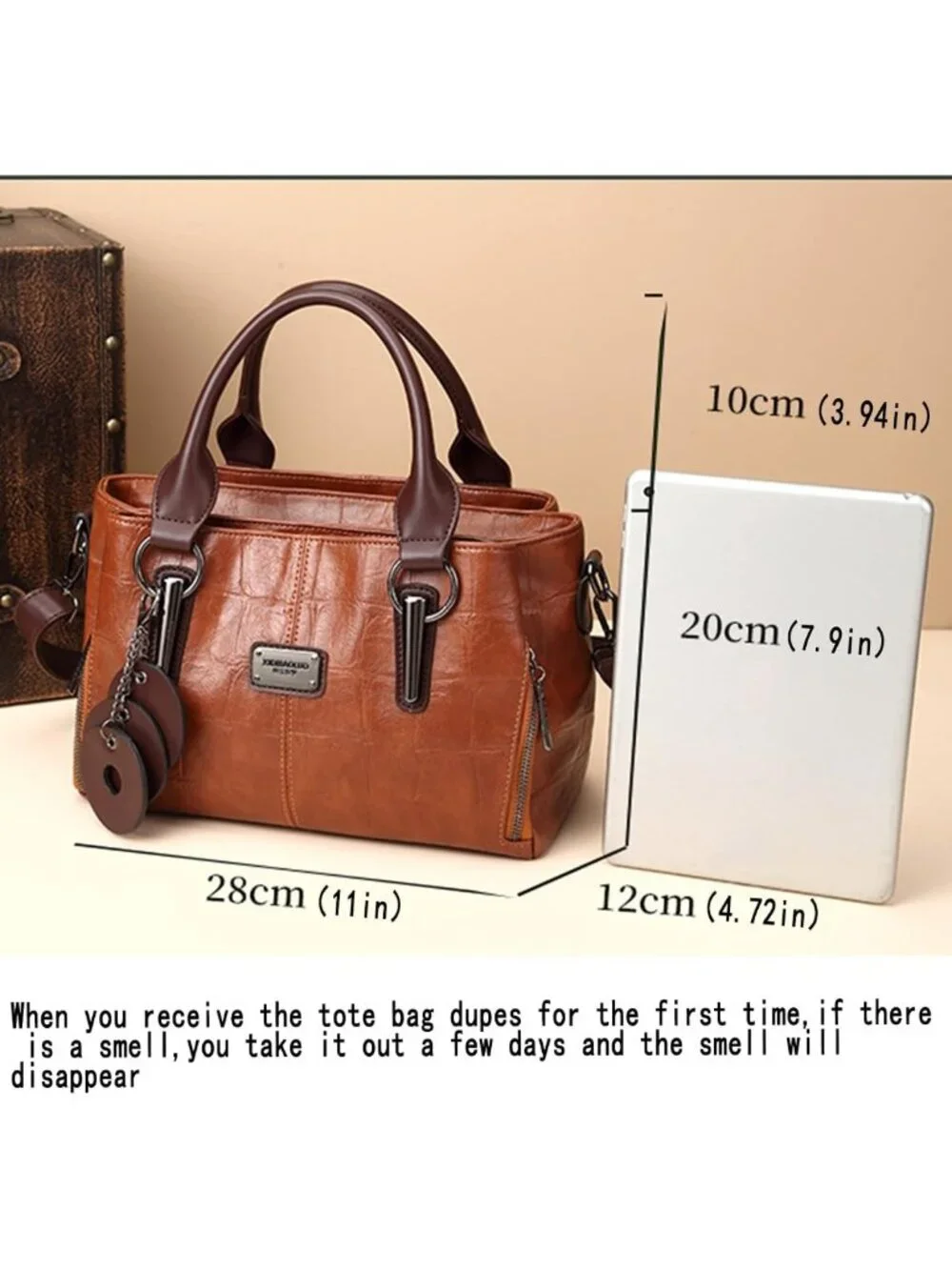 Vegan Leather Tote & Satchel Bags for Women | Stylish Travel Purse with